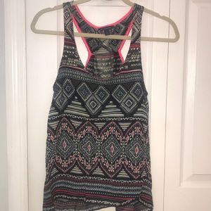 American Eagle Tribal Print Tank Top